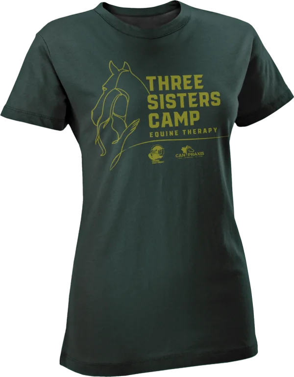 Design By THREE SISTERS CAMP. Printed by CANADA FOR VICTORY in Canada. Wear yours with pride!