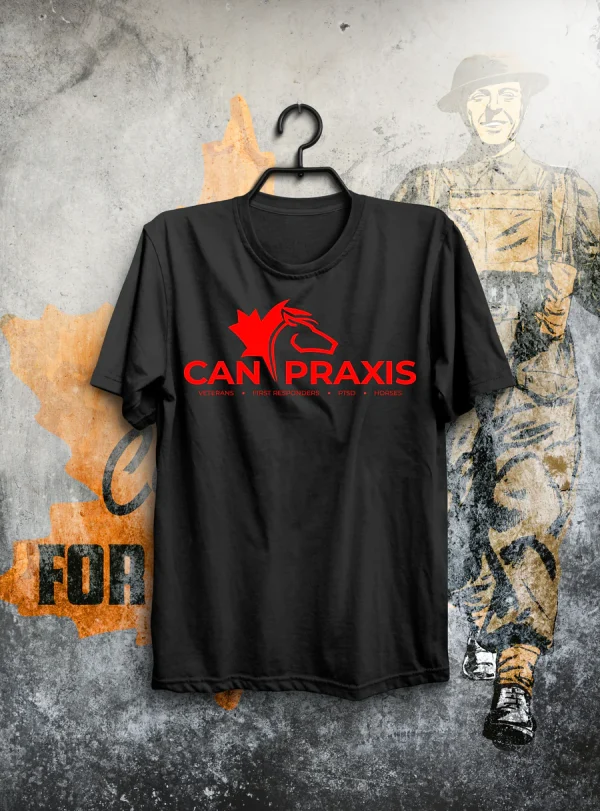 Design By CAN PRAXIS. Printed by CANADA FOR VICTORY in Canada. Wear yours with pride!