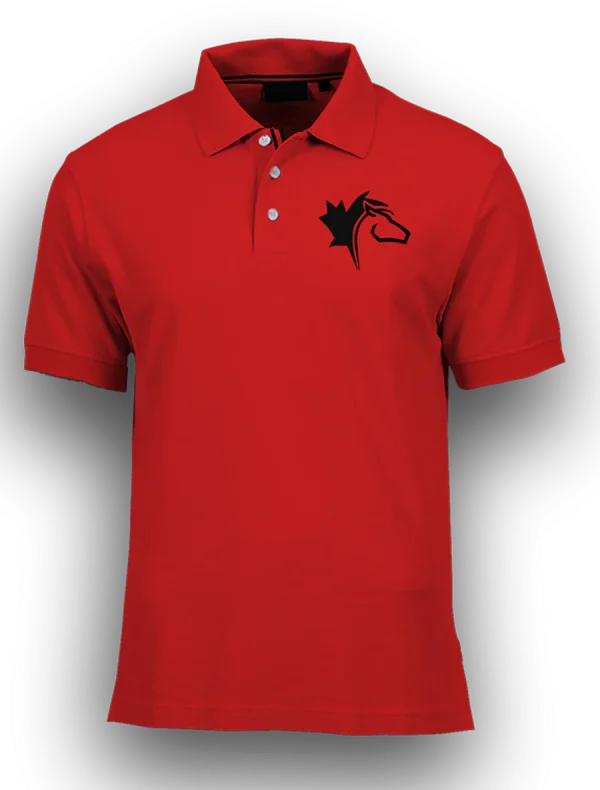 Can Praxis Red Polo Shirt